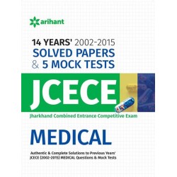 14 Years'' Solved Papers (2002-2015) & 5 Mock Tests JCECE Medical